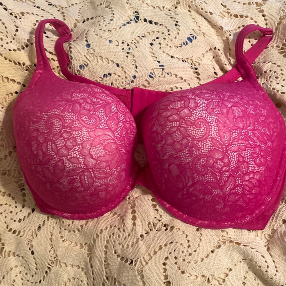 NWOT! Lane Bryant Cacique Boost Plunge Lace Bra size 44G